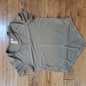 Indyeva Diporto UPF30 V-Neck Short Sleeve Tie Hem Top